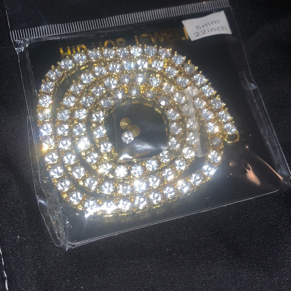 Iced out necklace